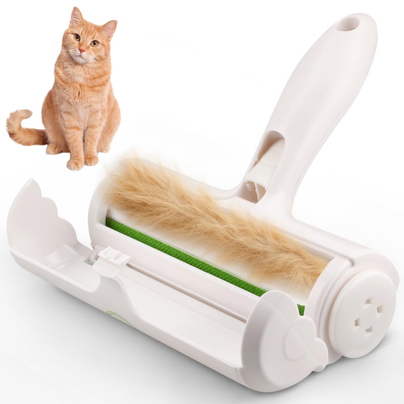 Zelovo Pet Hair Remover for Furniture - Reusable Lint Roller and Pet Hair Removal Tool for Couch, Carpet, Bedding, Clothes, Car Seats - Multi-Surface Roller for Dog and Cat Fur - Image 1